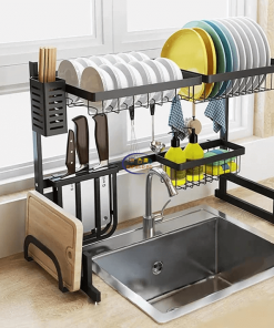 Kitchen & Dining Kitchen Sink Organizer Set With Soap Dispenser | Medium Enfield-bd.com