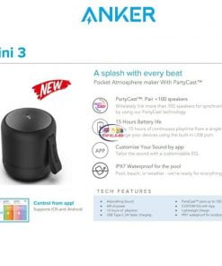 Anker A3119 Soundcore Mini 3 Pocket Bluetooth Speaker Enfield-bd.com