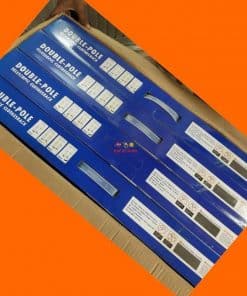 Double Pole Clothes Rack I Double Rod Garment Rack I Black Enfield-bd.com