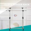 Double-Pole Clothes Rack I Extended I Black Enfield-bd.com