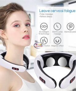 Electric Pulse Cervical Massager Back and Neck Infrared Heating Pain Relief Enfield-bd.com