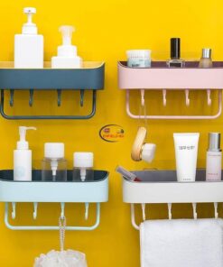 High Quality Bathroom Shelf I Sky I Green I Pink I white Enfield-bd.com