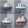 High-Quality Cornar Bathroom shelf – Sky I Green I Pink I white Enfield-bd.com