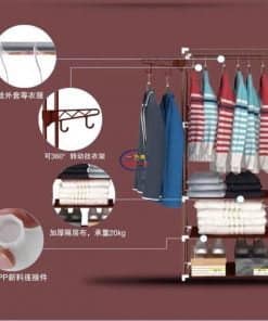 Simple Clothes Rack Storage I Clothes Hanger Coat Rack Enfield-bd.com