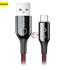 Gadget BASEUS C SHAPED TYPE-C CABLE Light Intelligent Power-off Enfield-bd.com
