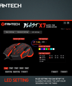 Computer Accessories & Peripherals Home & Living Fantech X7 Blast Macro Programmable Optical Gaming Mouse Enfield-bd.com