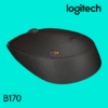 Gadget Home & Living Logitech B170 Wireless Mouse Advanced Optical Tracking Enfield-bd.com
