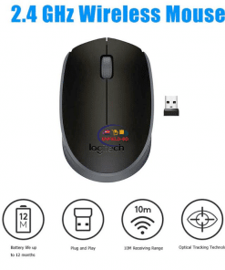 Gadget Home & Living Logitech M171 Wireless Mouse with USB Nano-receiver 2.4Ghz Enfield-bd.com