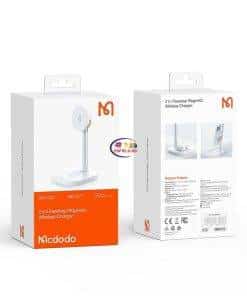 Enfield-bd.com Gadget MCDODO 2 IN 1 WIRELESS CHARGER STAND FOR IPHONE AIRPODS