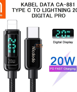 Gadget MCDODO CA-8810 Lightning Cable Type C Digital Display Enfield-bd.com 