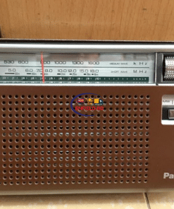 Gadget Home Audio Home & Living Panasonic R-218D | Portable Analog Radio Silver/Black With 6.5cm Speaker Enfield-bd.com 