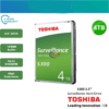 Storage/hard Drive TOSHIBA S300 4TB 3.5 Inch Surveillance HDD 128MB Buffer Enfield-bd.com