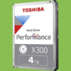 Storage/hard Drive TOSHIBA X300 4TB SATA Hard Drive Performance 7200 RPM Enfield-bd.com