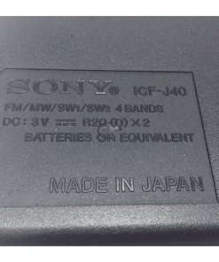Home Audio Vintage Sony ICF-J40 4 Band Receiver | Japan Enfield-bd.com