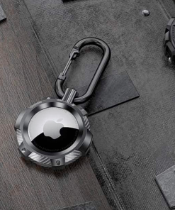 Gadget Cases & Screen Protector Wiwu Armor Case Airtag Key Chain High-quality Leather Enfield-bd.com 