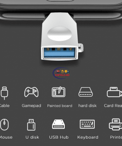 Gadget HOCO PROTOCOL TYPE C OUTPUT TO USB OTG PORTABLE CONVERTER Enfield-bd.com