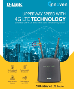 Computer Accessories & Peripherals D-LINK DWR-920V GIGABIT WIRELESS WIFI N300 MODEM ROUTER Enfield-bd.com