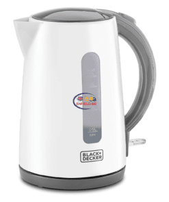 Home & Living Black And Decker Concealed Coil Kettle White 1.7 Litres Enfield-bd.com