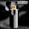 Others Cigarette Lighter USB Rechargeable Fingerprint Touch Classic Fashionable Enfield-bd.com
