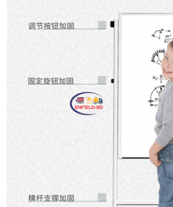 Foreign Whiteboard with Stand Double Sided Magnetic Whiteboard With Stand 24×36″ 2×3 Feet Mobile With 4 Wheel Reversible Enfield-bd.com