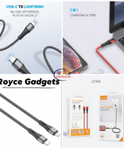 Gadget LDNIO LC962 USB-C To Lightning Fast Charging Data Cable Enfield-bd.com