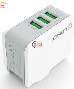 Gadget Ldnio A3303 3port USB Plug 5V 3.4a Universal Charger Enfield-bd.com 