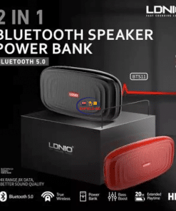 Gadget Home & Living Ldnio BTS11 Bluetooth 5.0 Speaker With Powerbank 5000mah 2in1 Enfield-bd.com