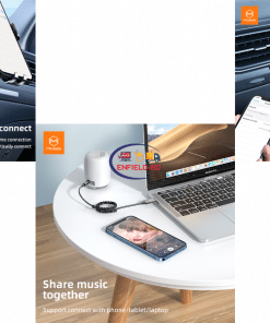 Gadget MCDODO CA-870 USB-A TO DC3.5MM BLUETOOTH AUDIO CABLE Enfield-bd.com