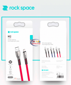 Gadget Rockspace M2 USB To Lightning 480mbps Fast Charging Cable Enfield-bd.com