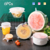 Kitchen & Dining Silicone Food Lid | 6 Pcs Enfield-bd.com