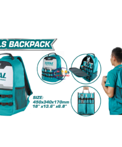 Tools & Machinary Total Tools Backpack Thbp0201 With 1 Pc Handle Bag Inside Enfield-bd.com