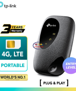 Computer Accessories & Peripherals Tp-Link M7000 4G LTE 300mbps Mobile Wifi Pocket Router 2000mah 8Hrs Usage Black Enfield-bd.com 