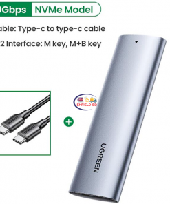 Storage/hard Drive Ugreen Portable SSD Case 6GBPS M.2 SATA TO USB-C 3.1 Enfield-bd.com 
