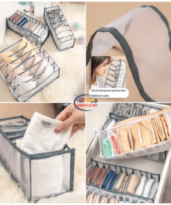 Household Supplies Personal Care Underwear Drawer Organizer 6 Grids | 7 Grids | 11 Grids Organizer Enfield-bd.com 