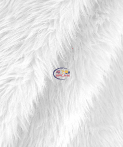 Others White Fur Fabric By The Yard Enfield-bd.com