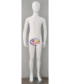 Full Body Mannequin Mannequins And Display Dummy 10 Year Old Child Abstract Mannequin Glossy White A-001910-Z Enfield-bd.com