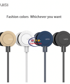 Earphones / Headset Uiisii HM13 Wired in-Ear With Mic Earphone Noise Cancelling Dynamic Heavy Bass Music Metal Enfield-bd.com
