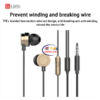 Earphones / Headset Uiisii HM13 Wired in-Ear With Mic Earphone Noise Cancelling Dynamic Heavy Bass Music Metal Enfield-bd.com