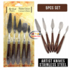 Stationery Products Artist Palette Knife Set | 5-piece | SS Blade Wooden Handle Enfield-bd.com