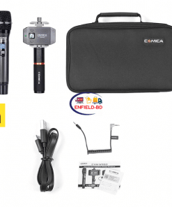 Camera & Photo Comica CVM-WS50H Wireless Handheld Microphone Bundle for Smartphones Enfield-bd.com