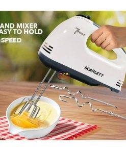 Scarlett Electric Egg Beater and Mixer | White Kitchen & Dining