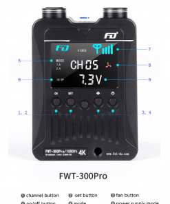 Camera & Photo FD FWT-300 Pro Wireless Video Transmitter Receiver 300m 4K Video Transmission Enfield-bd.com
