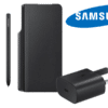Cases & Screen Protector Charger & Adapter Galaxy Z Fold3 Note Package | Black Enfield-bd.com
