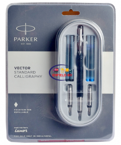 Stationery & Gift Wrapping Supplies Parker Vector Standard Calligraphy CT Fountain Pen Black Blue Ink Enfield-bd.com