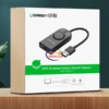 Computer Accessories & Peripherals Gadget Ugreen External Sound Card USB Audio Interface 3.5mm Mic Audio Adapter for Laptop PS4 Headset – 0.5M Enfield-bd.com