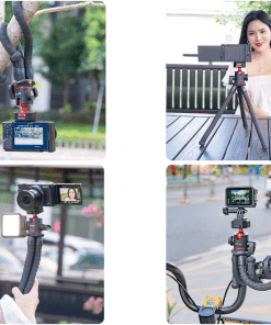 Gadget Mobile Accessories And Parts Ulanzi MT-45 Flexible Tripod for Camera DSLR Smartphone Action Camera With Cold Shoe Phone Mount Holder for Microphone LED Light Enfield-bd.com
