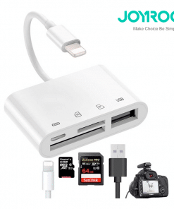Gadget Joyroom S-H142 4-in-1 Card Reader With Lightning Connector Enfield-bd.com