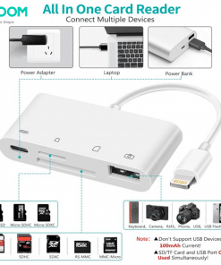 Gadget Joyroom S-H142 4-in-1 Card Reader With Lightning Connector Enfield-bd.com
