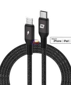 Enfield-bd.com Gadget Momax Mfi USB C To Lightning Charging Cable For iPhone 11 XS XR 8 7 6s Plus 5C SE iPad Fast Charger
