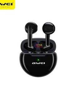 Enfield-bd.com Earphones / Headset AWEI T17 TWS Bluetooth-compatible Headsets Wireless Earbud Gaming Mini in Ear Type-C Charging With Microphone For Sport Game 